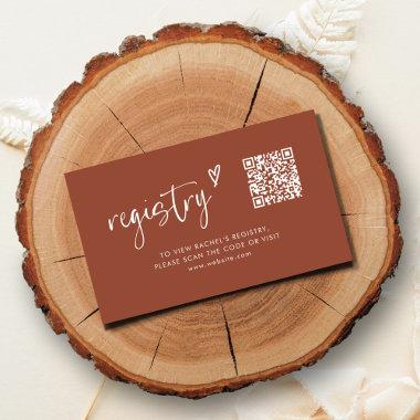 Boho Script  Registry Enclosure