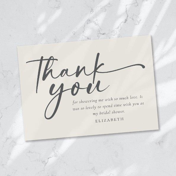 Boho Script  Thank You