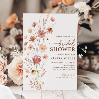 Boho Terracotta Wildflower