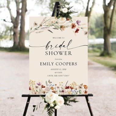 Boho Tiny Wildflower  Foam Boards