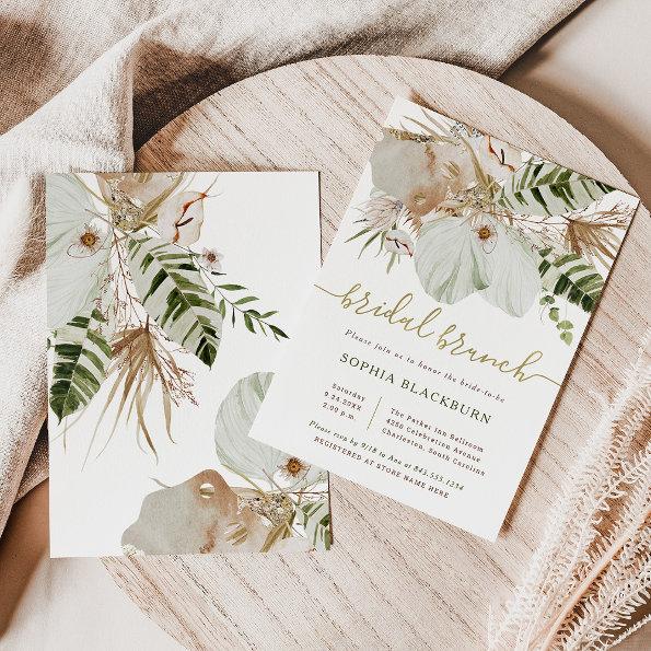 Boho Tropical Botanical Floral | Bridal Brunch