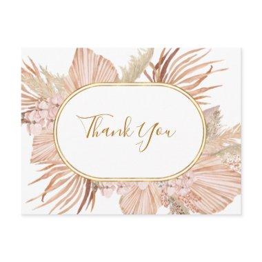 Boho Tropical Botanical | Wedding Thank You Post