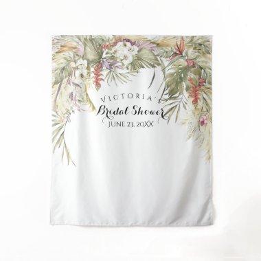 Boho Tropical  Photo Booth Tapestry