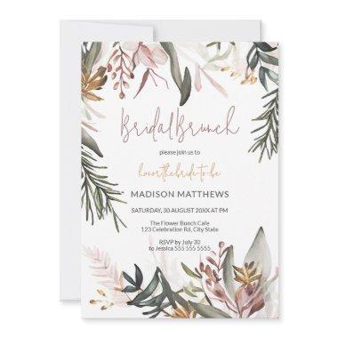 Boho Tropical Floral Bridal Brunch