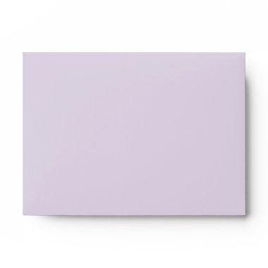 Boho Watercolor Lemons & Lavender Bridal Shower Envelope