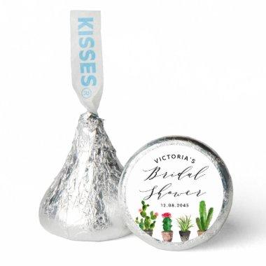 Boho Watercolor Potted Cactus  Hershey®'s Kisses®