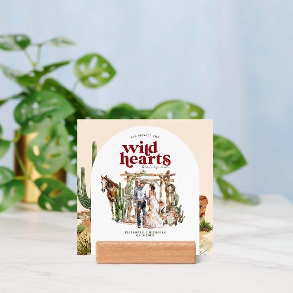 Boho Western Desert | Personalized Photo Print Holder