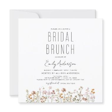 Boho Wildflower Bridal Brunch