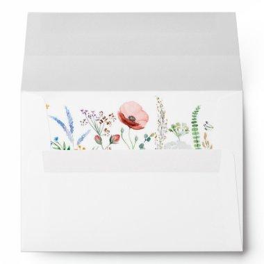 Boho Wildflower Meadow  Envelope