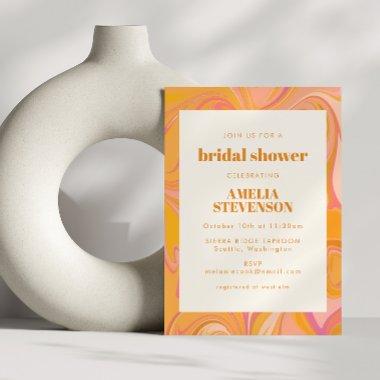 Boho Yellow and Pink Marble Unique