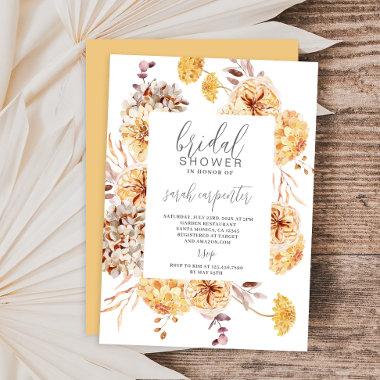 Boho Yellow Floral