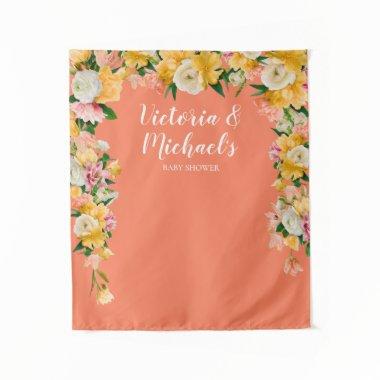 Bold and Bright  Floral backdrop