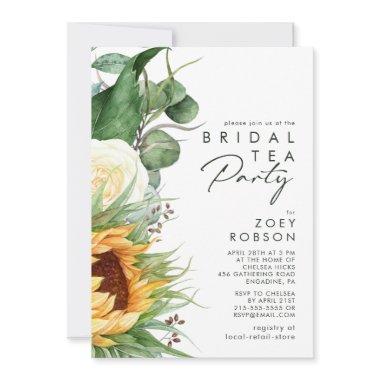 Bold Country Sunflower | Bridal Tea Party
