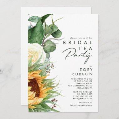 Bold Country Sunflower | Bridal Tea Party Invitations