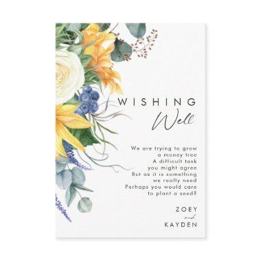 Bold Country Sunflower | Wedding Wishing Well Encl Enclosure