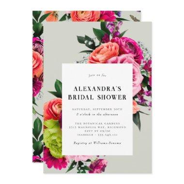 Bold Floral | Sage Green Garden