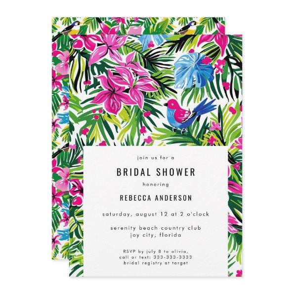 Bold Modern Tropical Foliage