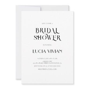 Bold Text Black and White Modern