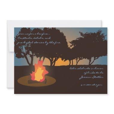 Bonfire Invitations