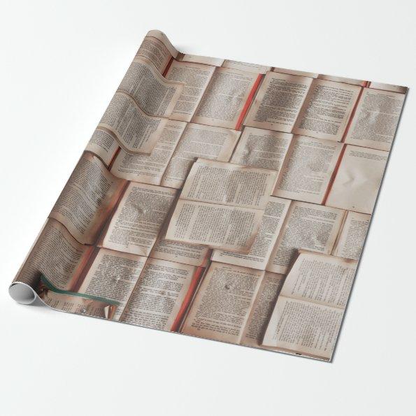 Book Lovers Wrapping Paper