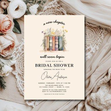 Book New Chapter Begins Wildflower