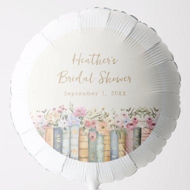 Book Theme Bridal Balloon