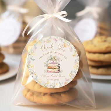Book Theme Storybook  Classic Round Sticker