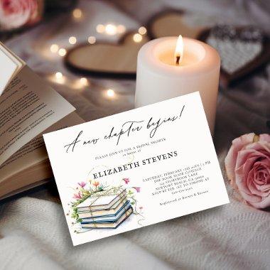 Book Themed  Wildflowers New Chapter