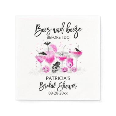 Boos And Booze Before I Do  Napkins