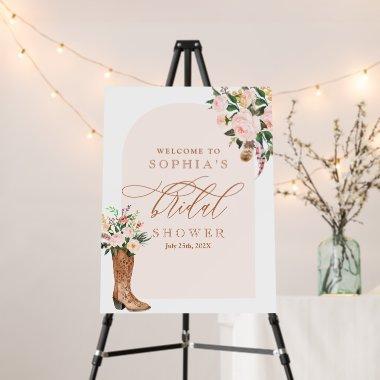 Boots and Bows  Welcome sign