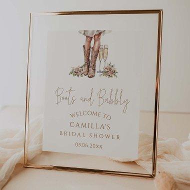 Boots And Bubbly  Welcome Poster