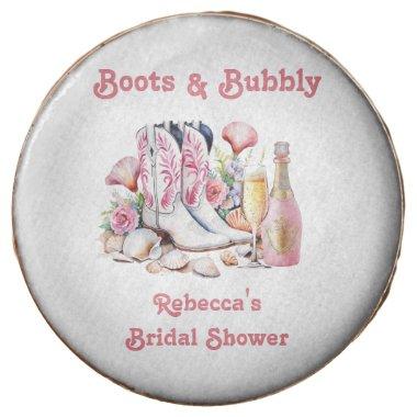Boots and Bubbly Coastal Cowgirl  Chocolate Covered Oreo