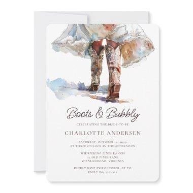 Boots and Bubbly Cowgirl