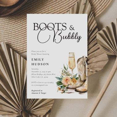 Boots and Bubbly Western