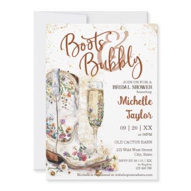 Boots and Bubbly Western Bride Wild West Country