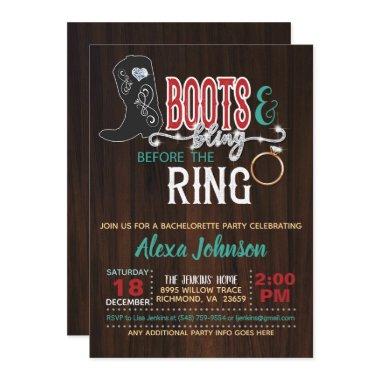 Boots & Bling Before the Ring