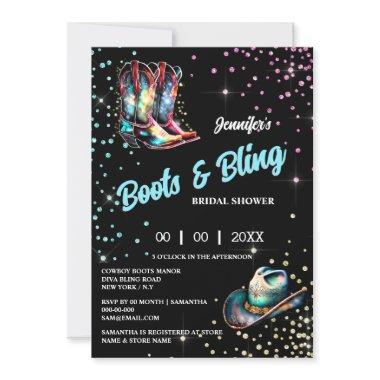 Boots Bling cowboy boots stetson glitter shine