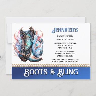 Boots bling | shiny cowboy boot diamond chain Invitations