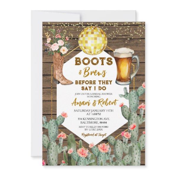 Boots & Brews Western Country Beer