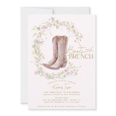 Boots & Brunch Pink Wildflower