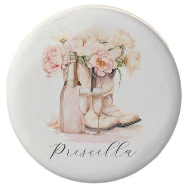 Boots & Bubble Pink Champagne  Chocolate Covered Oreo