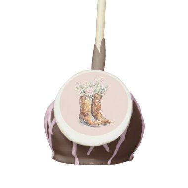 Boots & Bubbly  Cake Pops