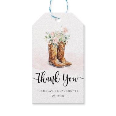 Boots & Bubbly  Gift Tags