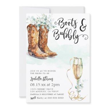 Boots & Bubbly