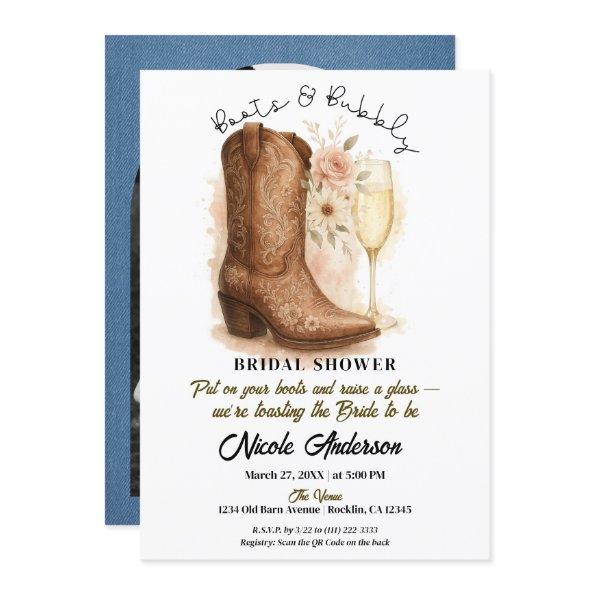 Boots & Bubbly Country Western Boot