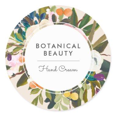 Botanical Bliss Circle Stickers