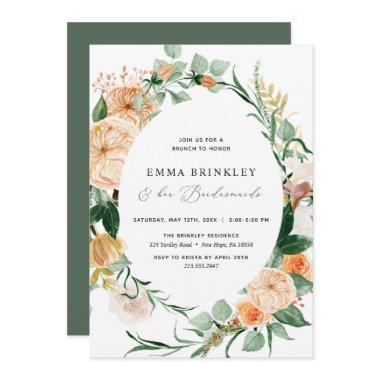 Botanical Boho Floral Bridesmaids Luncheon Brunch