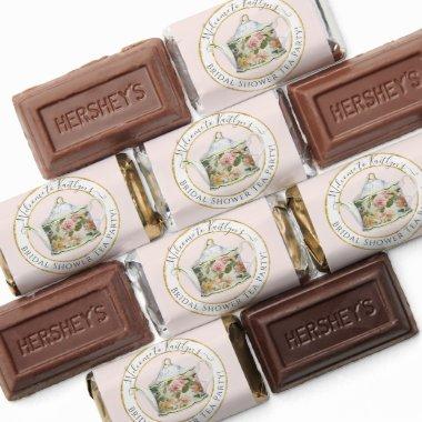 Botanical Floral Pink Tea Party  Hershey's Miniatures