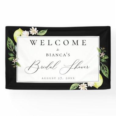 Botanical Lemons  Welcome Banner