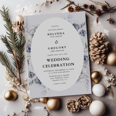 Botanical Winter Foliage Wedding